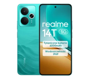 Realme 14T 5G 8/256GB Zielony - Telefony komórkowe - miniaturka - grafika 1