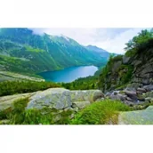 Malowanie po numerach - Norimpex Malowanie po numerach. Jezioro Morskie Oko - miniaturka - grafika 1