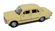 Samochody i pojazdy dla dzieci - Fiat 125p 1:39 kremowy WELLY - miniaturka - grafika 1