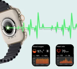 Rubicon RNCF17 Pomarańczowy - Smartwatch - miniaturka - grafika 6