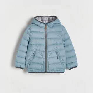 Kurtki i płaszcze dla chłopców - Reserved - Pikowana kurtka z ociepleniem - Niebieski - grafika 1