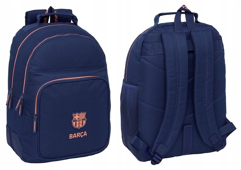 Plecak szkolny tornister dwukomorowy Fc Barcelona 42 cm oficjalna kolekcja