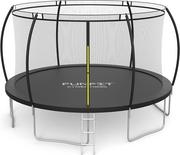 Trampolina Ogrodowa Premium Dla Dzieci 490Cm (16Ft) Z Siatką Wewnętrzną I Drabinką