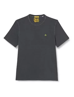 Scotch & Soda Męski T-shirt Garment Dye Logo, Vinyl 6342, L, winyl 6342, L - Koszulki męskie - miniaturka - grafika 1