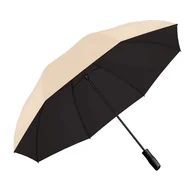 Parasole - Parasol Doppler Zero XXL Ultra Sun manualny długi z filtrem UV brązowo-beżowy - miniaturka - grafika 1