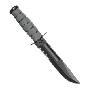 Ka-Bar 5012 - Foliage Green Utility Knife, Serrated - GFN Sheath - Noże - miniaturka - grafika 2
