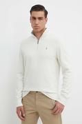 Bluzy męskie - Polo Ralph Lauren bluza męska kolor beżowy gładka - miniaturka - grafika 1