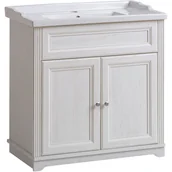 Szafki łazienkowe - Szafka z Umywalką Retro 821 Palace White Comad Biały Andersen - miniaturka - grafika 1