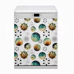 Bluedecor Maskownica na zmywarkę Galaktyczny wzór 60x80 - Dekoracje domu - miniaturka - grafika 1