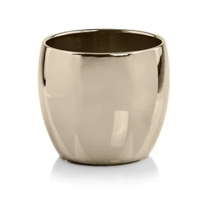 Wazon kula 11 cm złoty - Wazony i flakony - miniaturka - grafika 1