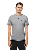 Koszulki męskie - Jack Wolfskin Crosstrail T, Silver Grey, Xxl Koszulka Męska - miniaturka - grafika 1