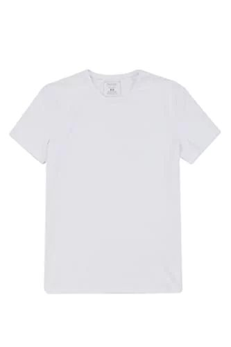 DeFacto Męska dzianina T-shirt Dziergany Obertail dla mężczyzn (biały, S),  biały, S - Ceny i opinie na Skapiec.pl
