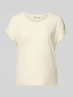 Koszulki i topy damskie - T-shirt o kroju regular fit z mieszanki wiskozy model „MOSTER” - miniaturka - grafika 1