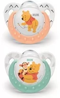 Smoczki do butelek - NUK BABY LAND DARIUSZ STANISZEWSKI Smoczek silikonowy uspakajający Disney Kubuś Puchatek 6-18mcy 735568 1 szt 9058206 - miniaturka - grafika 1