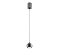 Lampy sufitowe - Redo 01-3550 - LED Żyrandol na lince AVES LED/12W/230V CRI 90 czarny - miniaturka - grafika 1