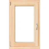 Okna - Okno drewniane sosnowe 3-szybowe fasadowe LM 90 O4 565x835 mm rozwierno-uchylne lewe do wewnątrz Lupol - miniaturka - grafika 1