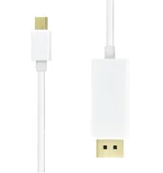 Złącza, przejściówki, adaptery - ProXtend USBC-DP-001W adapter kablowy 1 m USB Type-C DisplayPort Biały - miniaturka - grafika 1