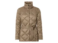 Kurtki damskie - esmara® Lekka pikowana kurtka damska, wiatroszczelna (L (44-46), Beżowy) - miniaturka - grafika 1