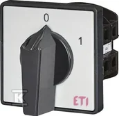 Wyłączniki światła i elektryczne - ETI polam Łącznik krzywkowy 0-1 3P 32A ETICAM CS 32 10 U 004773019 004773019 - miniaturka - grafika 1