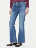 Spodnie damskie - Pepe Jeans Jeansy PL204877 Niebieski Flare Fit - miniaturka - grafika 1