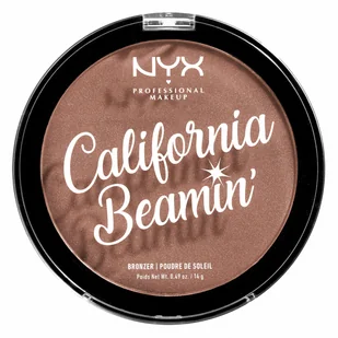 NYX Professional Makeup NYX Professional Makeup - California Beamin Bronzer - Bronzer do twarzy i ciała - 01 FREE SPIRIT - Bronzery i konturowanie twarzy - miniaturka - grafika 2