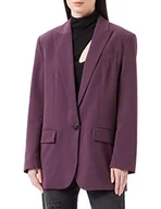 Kurtki damskie - Sisley Damska kurtka 2KVXLW00C Jacket, Nocturnal Purple 35N, 48 - miniaturka - grafika 1
