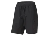 Spodnie sportowe męskie - CRIVIT Spodenki funkcyjne męskie z impregnacją (M (48/50), Czarny) - miniaturka - grafika 1