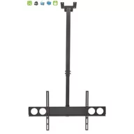 Uchwyty do monitorów - Manhattan Uchwyt sufitowy do TV LED/LCD/PLAZMA, 37-70'', 50kg, regulowany, VESA 423625 [1989574] - miniaturka - grafika 1