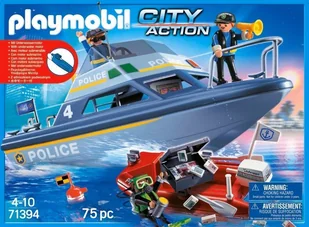 City Action 71394 Motorówka policyjna - Samochody i pojazdy dla dzieci - miniaturka - grafika 1