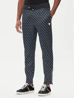 Spodnie sportowe męskie - Guess Spodnie dresowe Z2BB05 K7122 Granatowy Regular Fit - miniaturka - grafika 1
