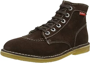 Kickers Dziewczęce botki Orilegend, Brown Marron Fonce Perm 92-19 EU - Botki damskie - miniaturka - grafika 1