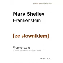 Wydawnictwo Ze słownikiem Frankenstein wersja angielska z podręcznym słownikiem - Mary Shelley - Książki do nauki języka angielskiego - miniaturka - grafika 1