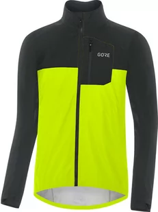 Gore WEAR WEAR Spirit Jacket Men, neon yellow/black XL 2021 Kurtki szosowe 100716089906 - Pozostała odzież dla rowerzystów - miniaturka - grafika 1