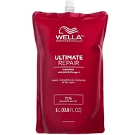 Szampony do włosów - Wella Ultimate Repair, detoksykujący szampon naprawczy, refil, 1000ml - miniaturka - grafika 1