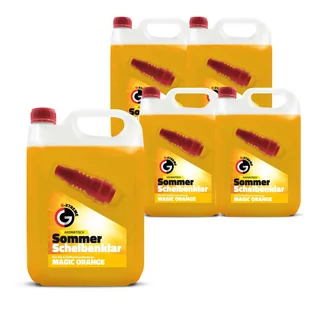 NIEMIECKI LETNI PŁYN DO SPRYSKIWACZY ORANGE 20 L (4x 5L) - Płyny do spryskiwaczy - miniaturka - grafika 1
