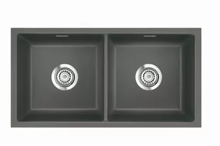 MERA TWIN U lava korek automat - Zlewozmywaki - miniaturka - grafika 1