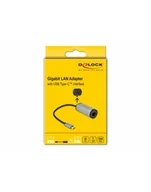 Części i akcesoria do laptopów - DeLOCK USB C ADAP GB LAN + PD - 64116 64116 - miniaturka - grafika 1