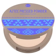 Pudry do twarzy - Bell puder prasowany z glinką Aztec Pressed Powder 001, 10g - miniaturka - grafika 1