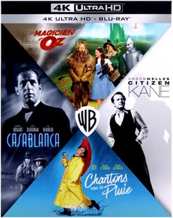 Pakiet: Casablanca / Obywatel Kane / Deszczowa piosenka / Czarnoksiężnik z Oz - Fantasy Blu-Ray - miniaturka - grafika 1