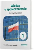 Podręczniki dla liceum - Zeszyt ćwiczeń Wiedza o społeczeństwie Klasa 1 Szkoła branżowa I stopnia - miniaturka - grafika 1