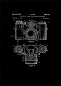 Plakaty - Plakat, Patent Aparat Fotograficzny Projekt 1962 - retro, 30x45 cm - miniaturka - grafika 1