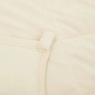 Koc obciążeniowy, kremowy, 138x200 cm, 10 kg, tkanina Lumarko! - Koce - miniaturka - grafika 6