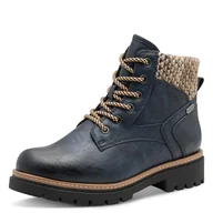 Kozaki damskie - Marco Tozzi Damskie 2-26266-45 modne kozaki, Navy Comb, 42 EU, Navy Comb., 42 EU - miniaturka - grafika 1