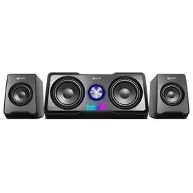 Głośniki C-Tech SPK-16, 2.2, RGB (SPK-16BK) Czarne - Głośniki komputerowe - miniaturka - grafika 1