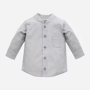 Bluzki dla chłopców - Koszula dziecięca Pinokio Charlie Shirt 122-124 cm Grey (5901033293450) - grafika 1
