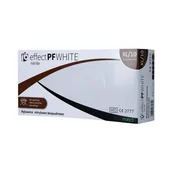 Rękawiczki jednorazowe - SAFEMED EFFECT PF Rękawice jednorazowe nitrylowe bezpudrowe White XL 100 szt. - miniaturka - grafika 1