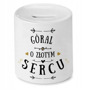 Dla Górala Skarbonka na Urodziny Na Prezent z Nadrukiem ze Zdjęciem + Opakowanie na prezent (wzór 02) - Skarbonki - miniaturka - grafika 1