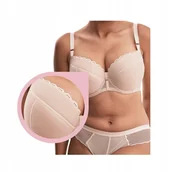 Biustonosze - Alles CHITA U/W biustonosz usztywniany beżowy nude stanik baza - 80C - miniaturka - grafika 1