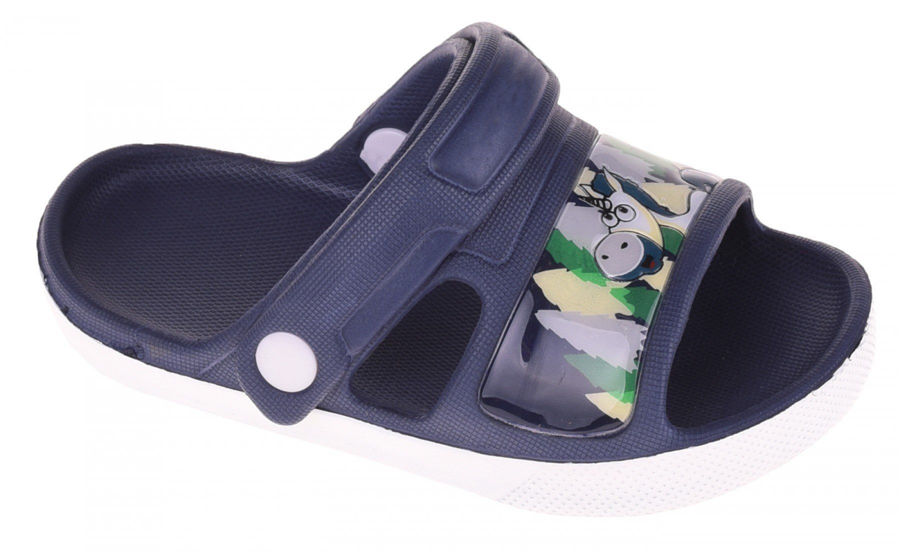 Martes Klapki juniorskie FINO KIDS Navy r. 26