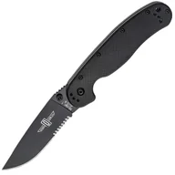 Noże - Nóż składany Ontario RAT-1 Saw Black - miniaturka - grafika 1